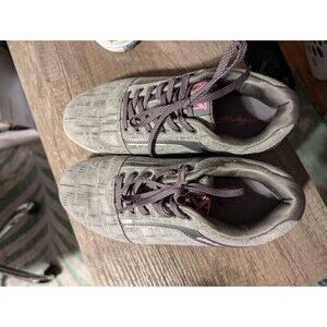 Strikeforce Bowling Shoes Pink Grey Size 8.5 Women's